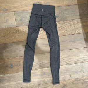 Lululemon Wunder Under legggings in Heathered Herringbone